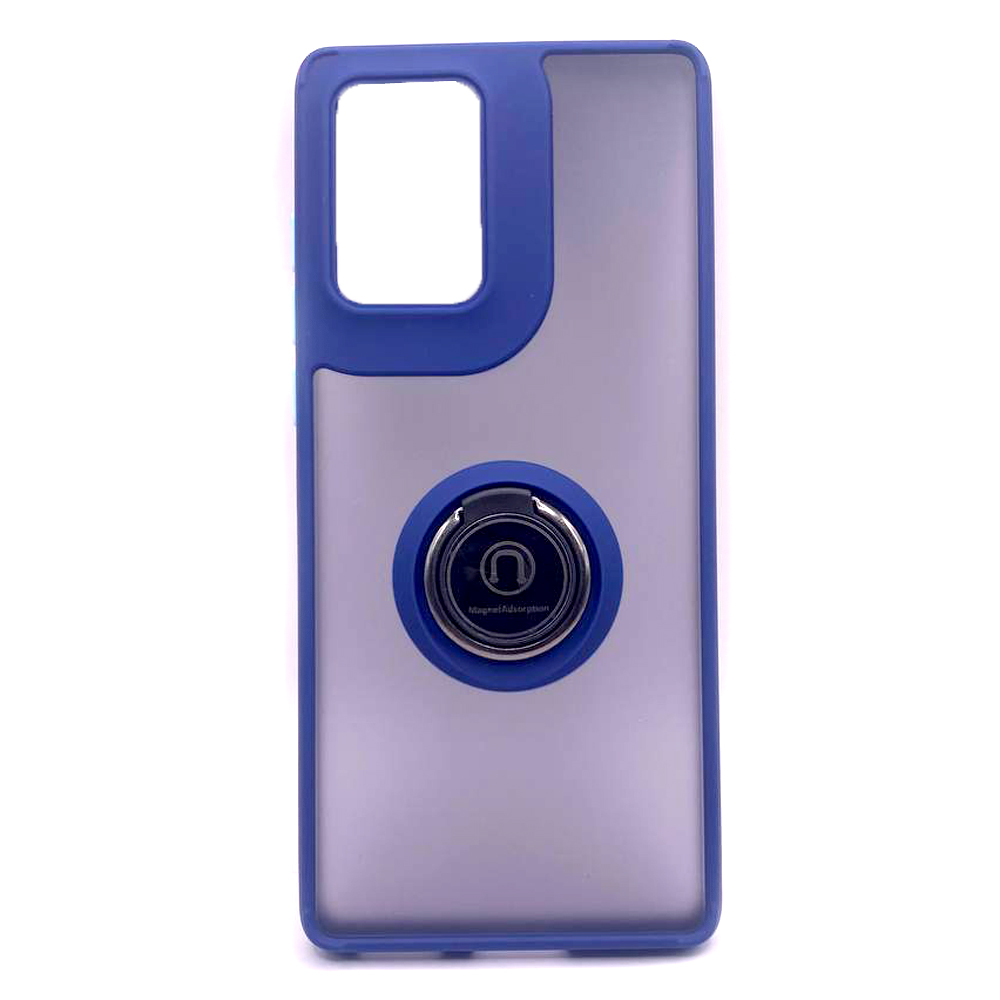 Накладка Totu Gingle Ring для Motorola Moto G55 (синя)-0